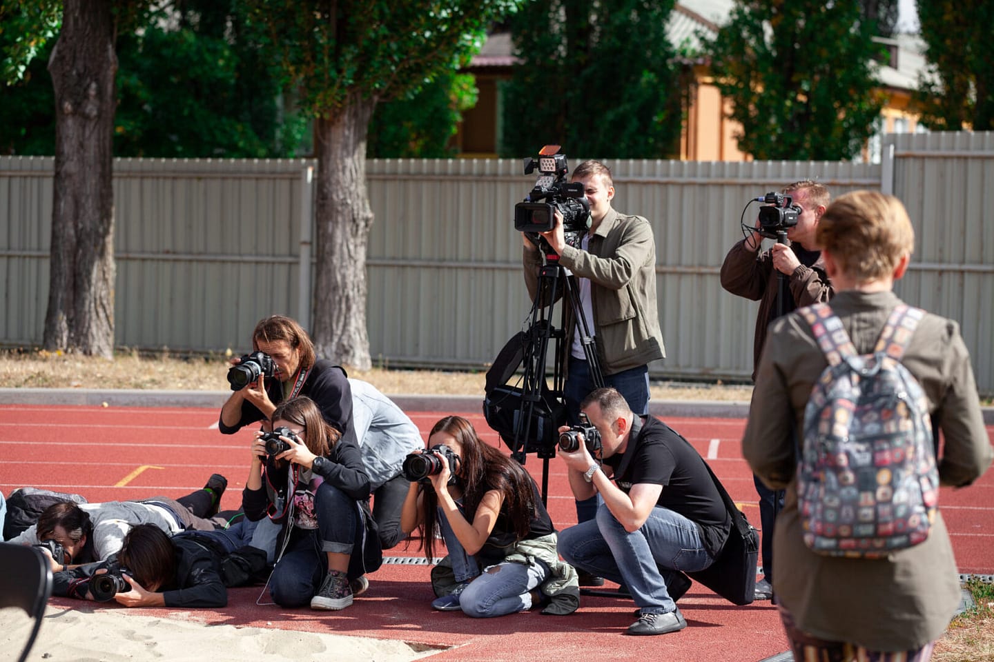 Photographers,At,Work,During,National,Competition,"invictus,Games",,September,14,